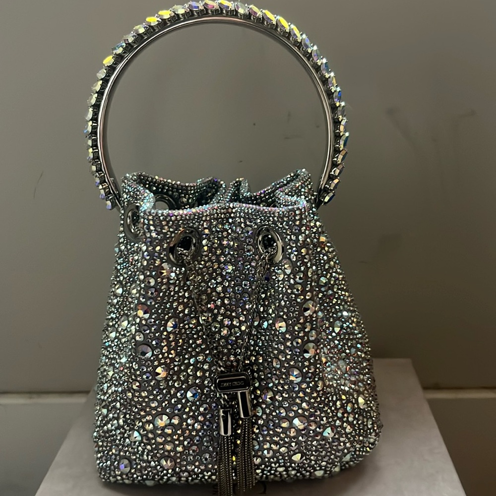 Jimmy choo Bon Bon bucket bag
